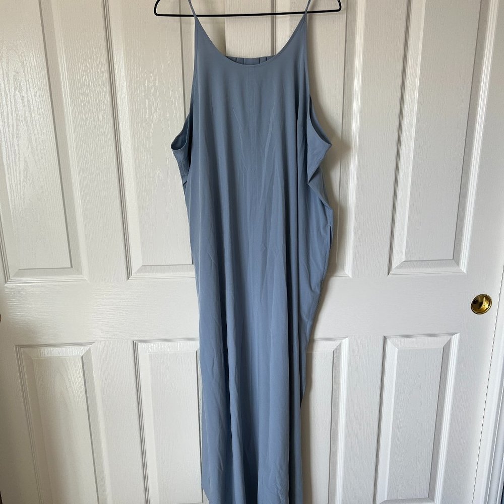 Athleta greyish blue maxi dress Size 2X